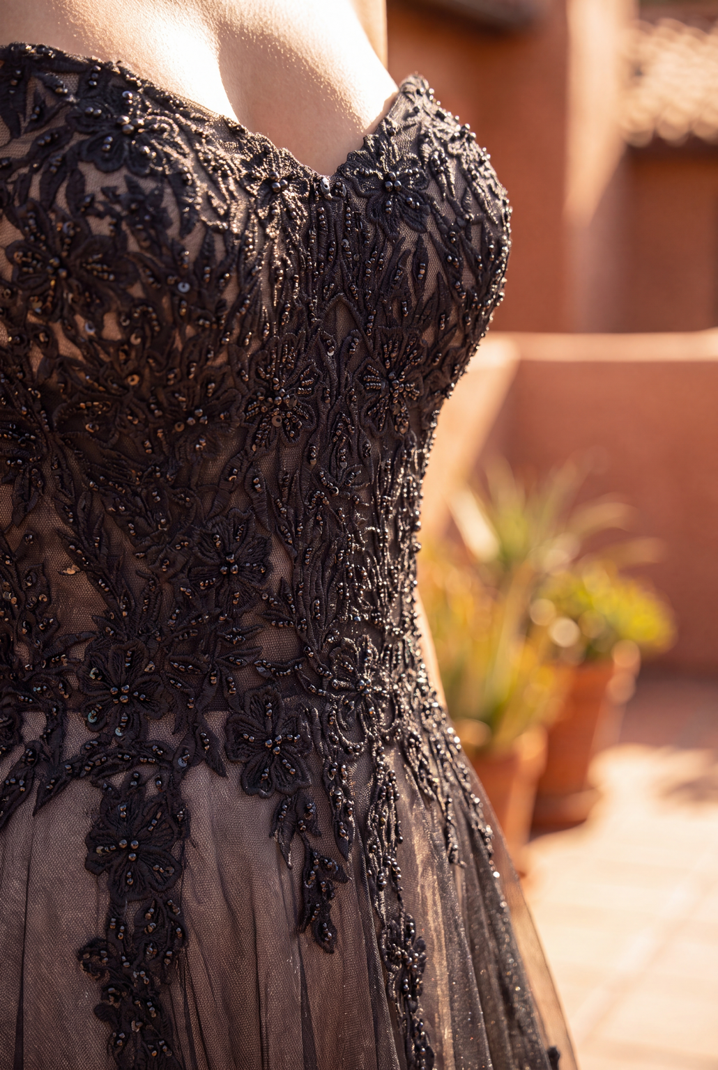 Long Off Shoulder Corset Formal Dress - Image 2