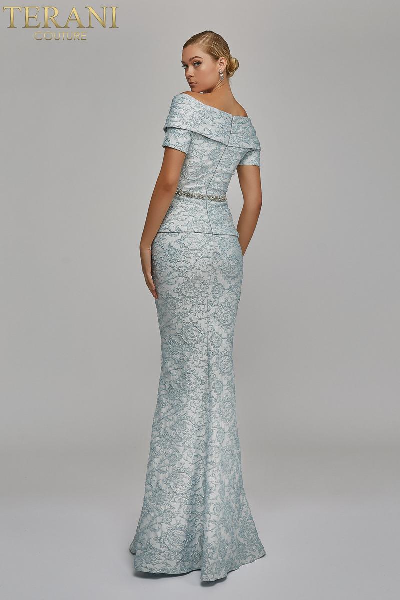 Formal Long Mother of the Bride Dress by Terani Couture 1921M0727 - Image 7