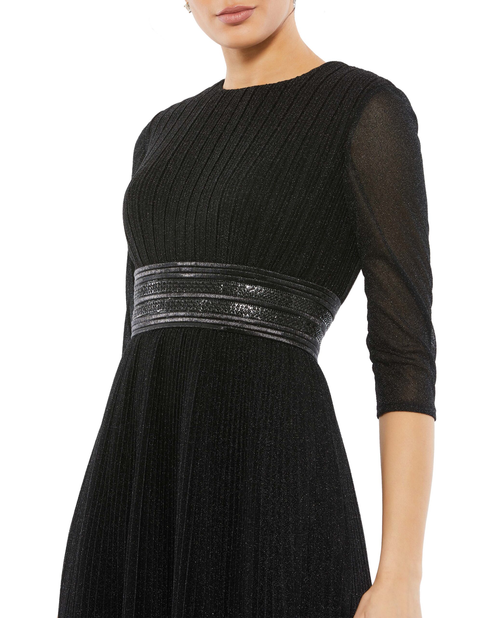 Short Long Sleeve Cocktail Dress Long Sleeves Mac Duggal 30750 - Image 6
