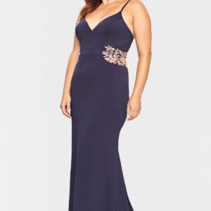 Faviana 9540 Long Plus Size Fitted Prom Dress