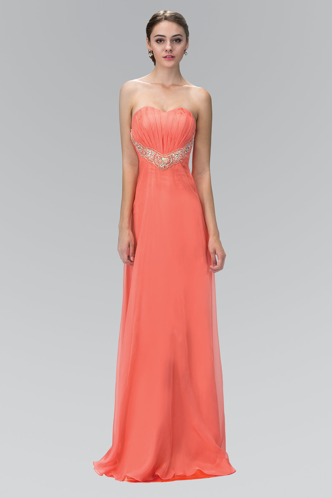 Strapless Long Prom Dress Formal - Image 3