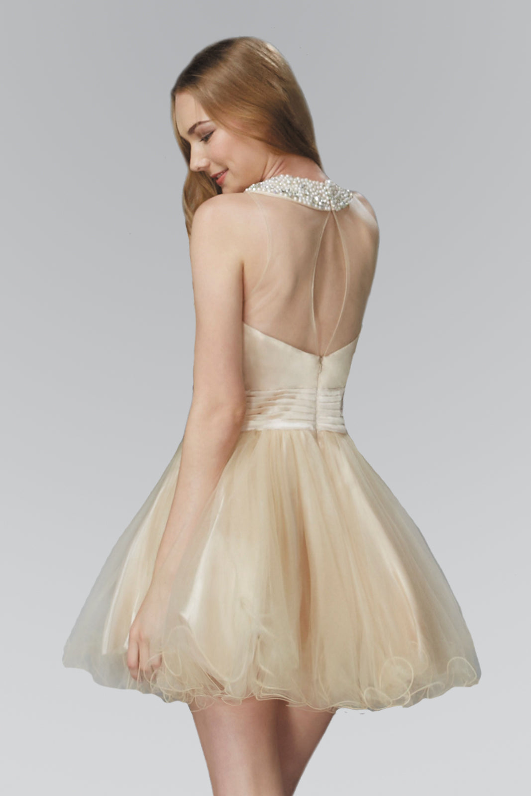 Homecoming Sleeveless Short Prom Dress - Image 8