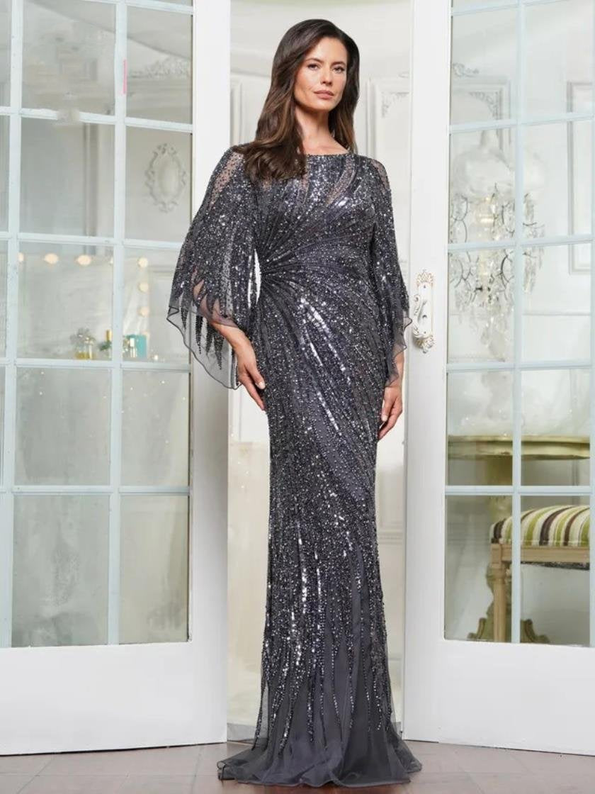Marsoni MV1344 Mother of the Bride Long Formal Dress - Image 3