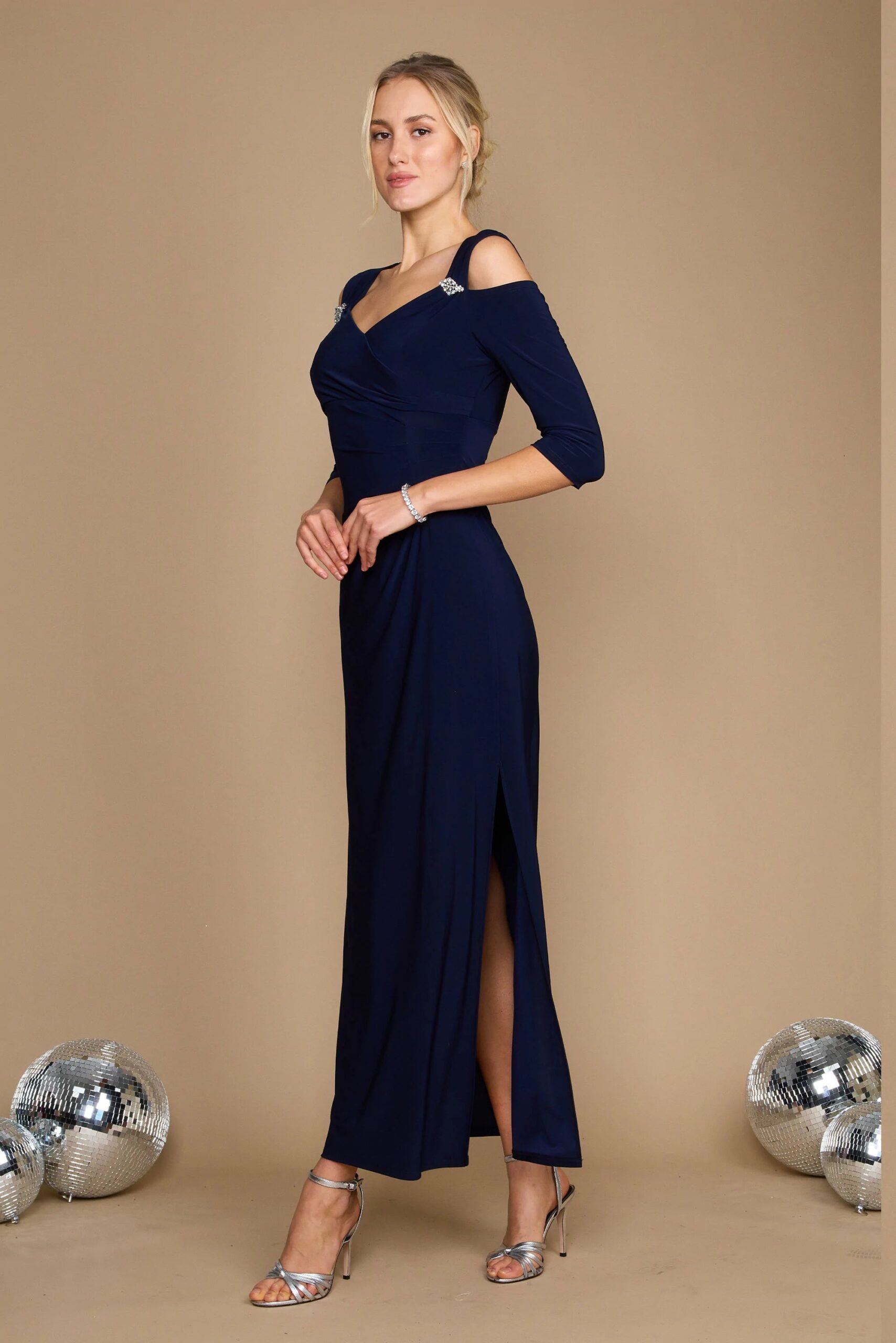 Plus Size Long Dress Formal R&M Richards 8950W - Image 4