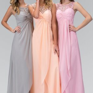 Empire Line Prom Long Dress