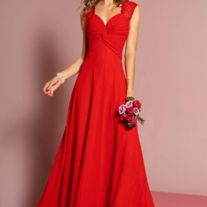 Empire Waist Long Prom Dress Formal