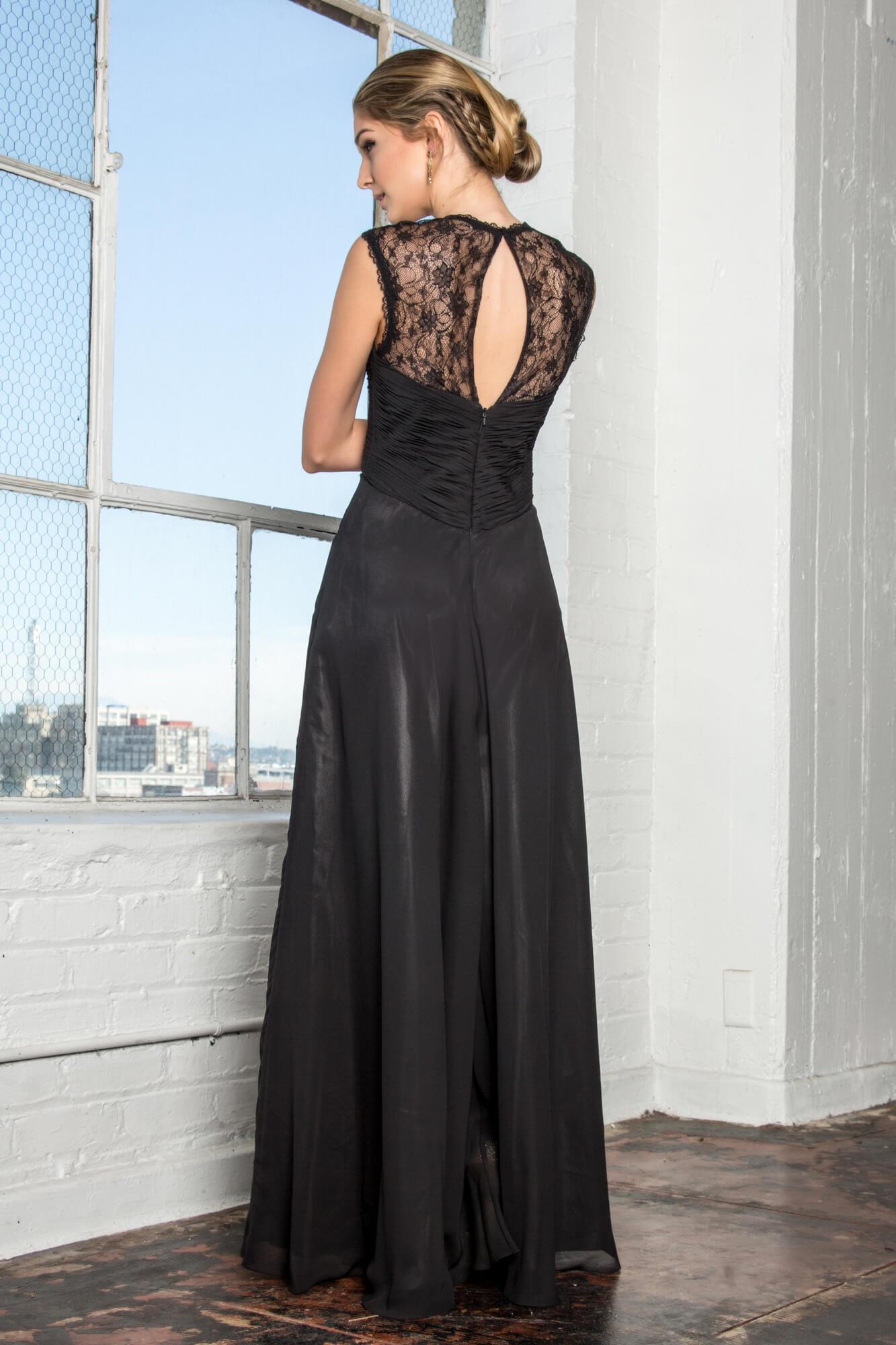 Empire Waist Long Prom Dress Formal - Image 2