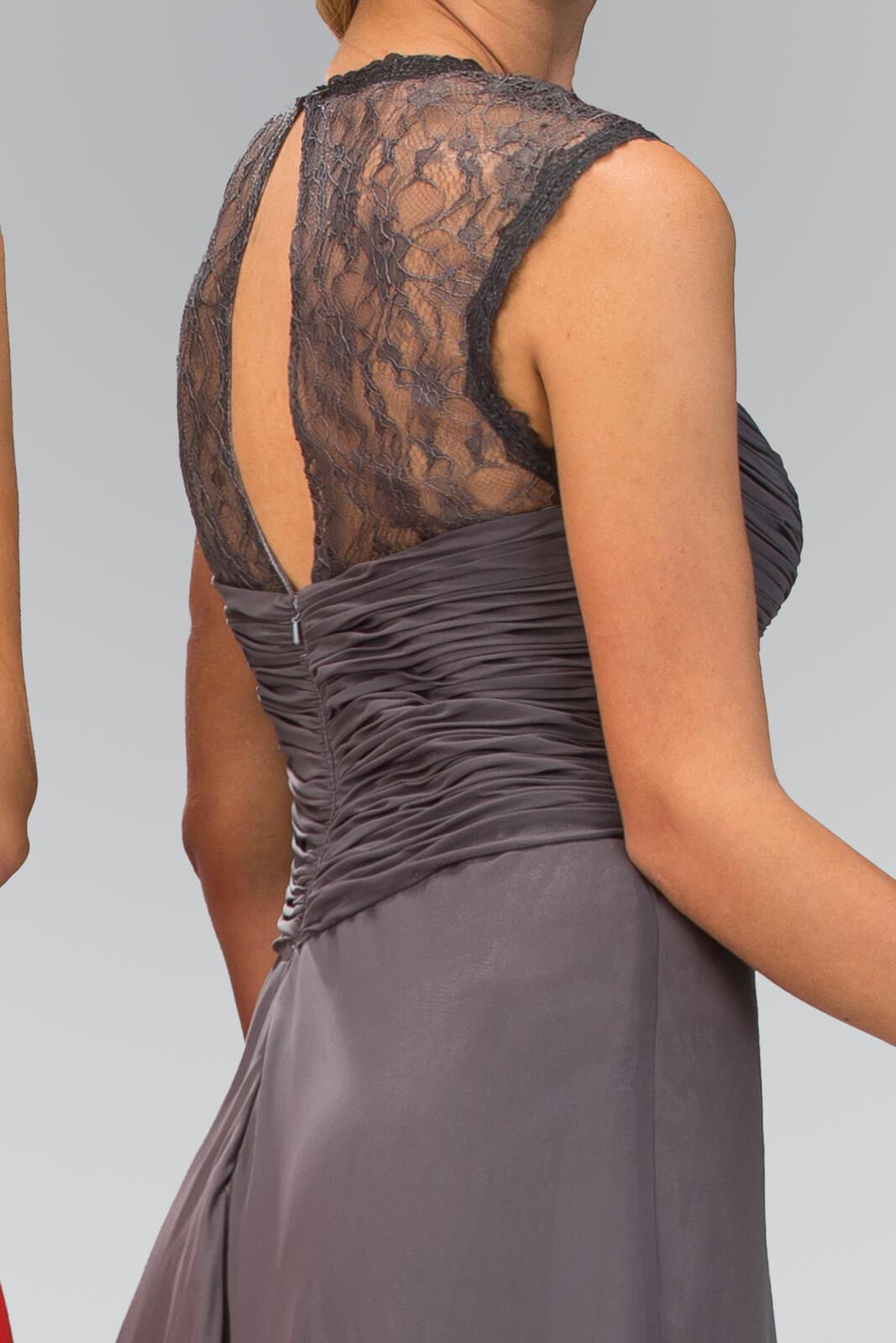 Empire Waist Long Prom Dress Formal - Image 7