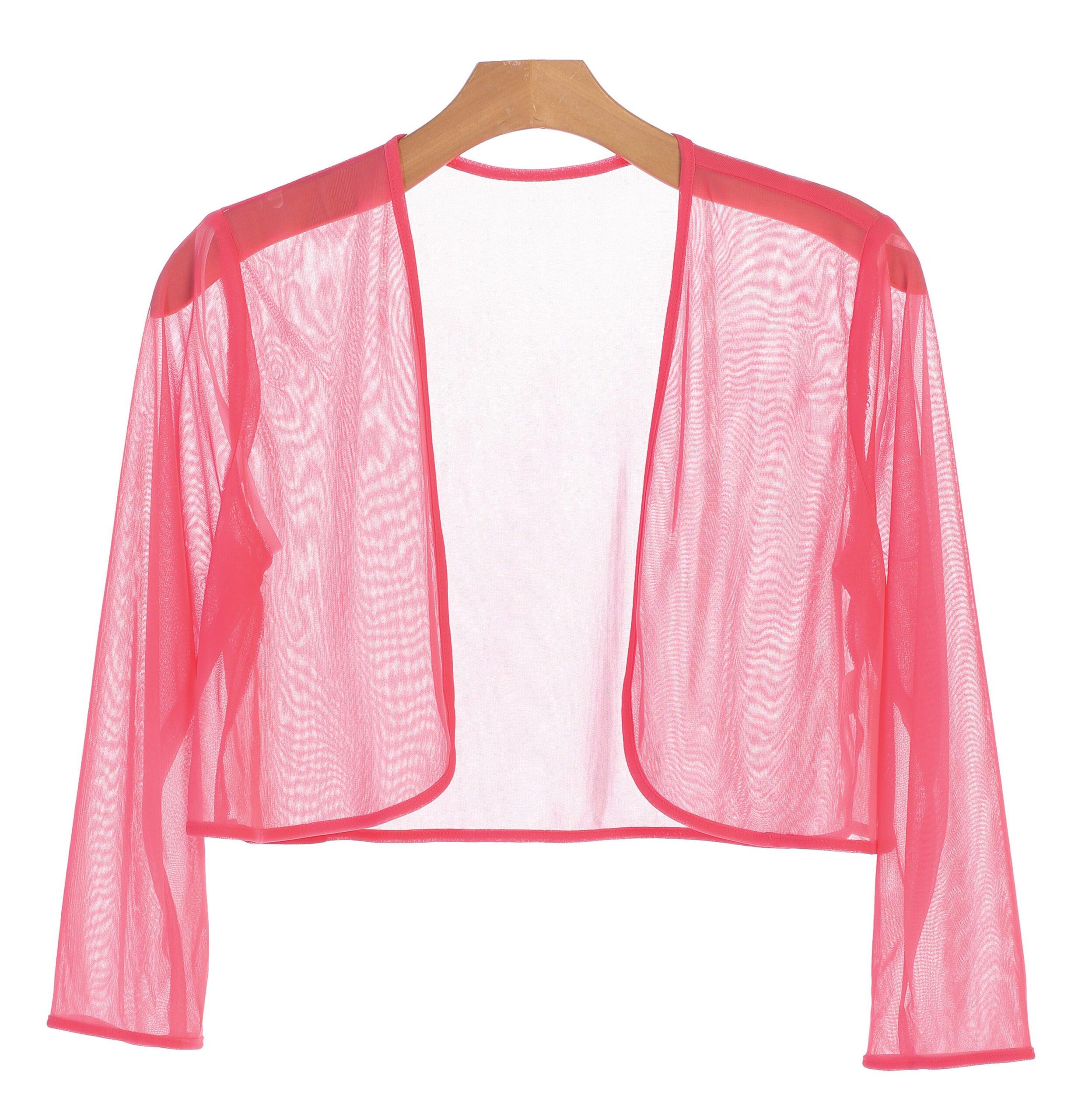 Chiffon Bolero Jacket by Eva Fashion 3277 - Image 3