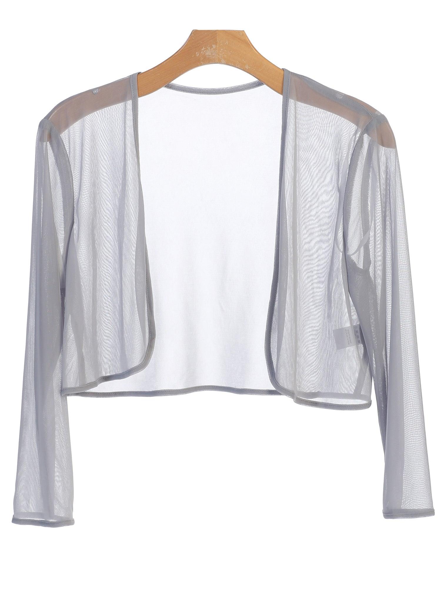 Chiffon Bolero Jacket by Eva Fashion 3277 - Image 8