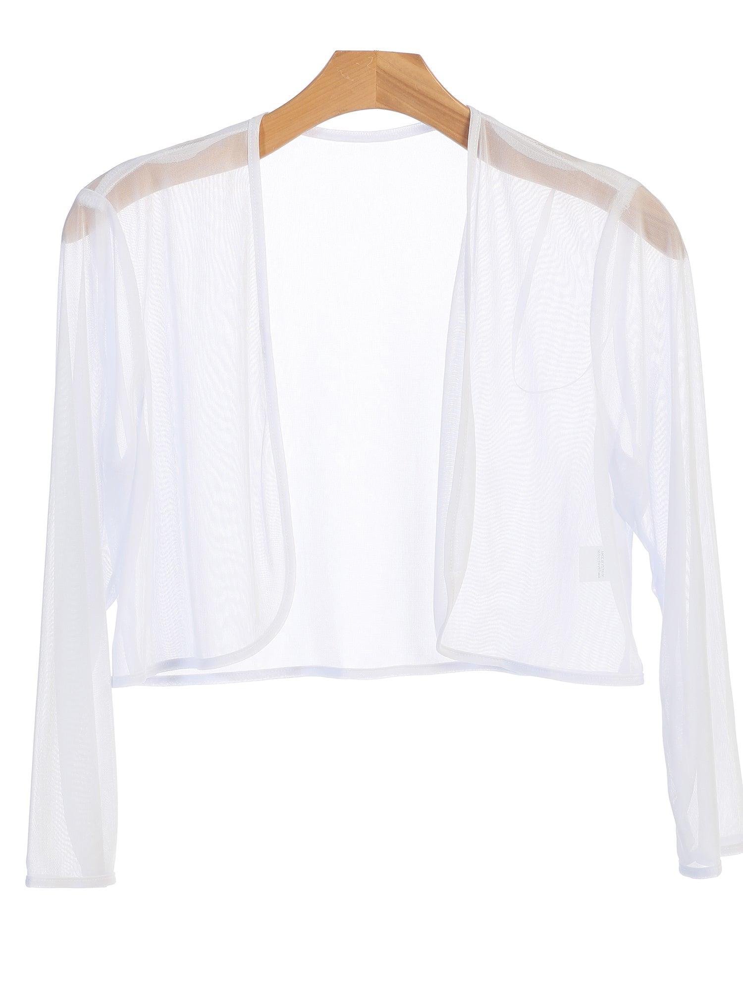 Chiffon Bolero Jacket by Eva Fashion 3277 - Image 10