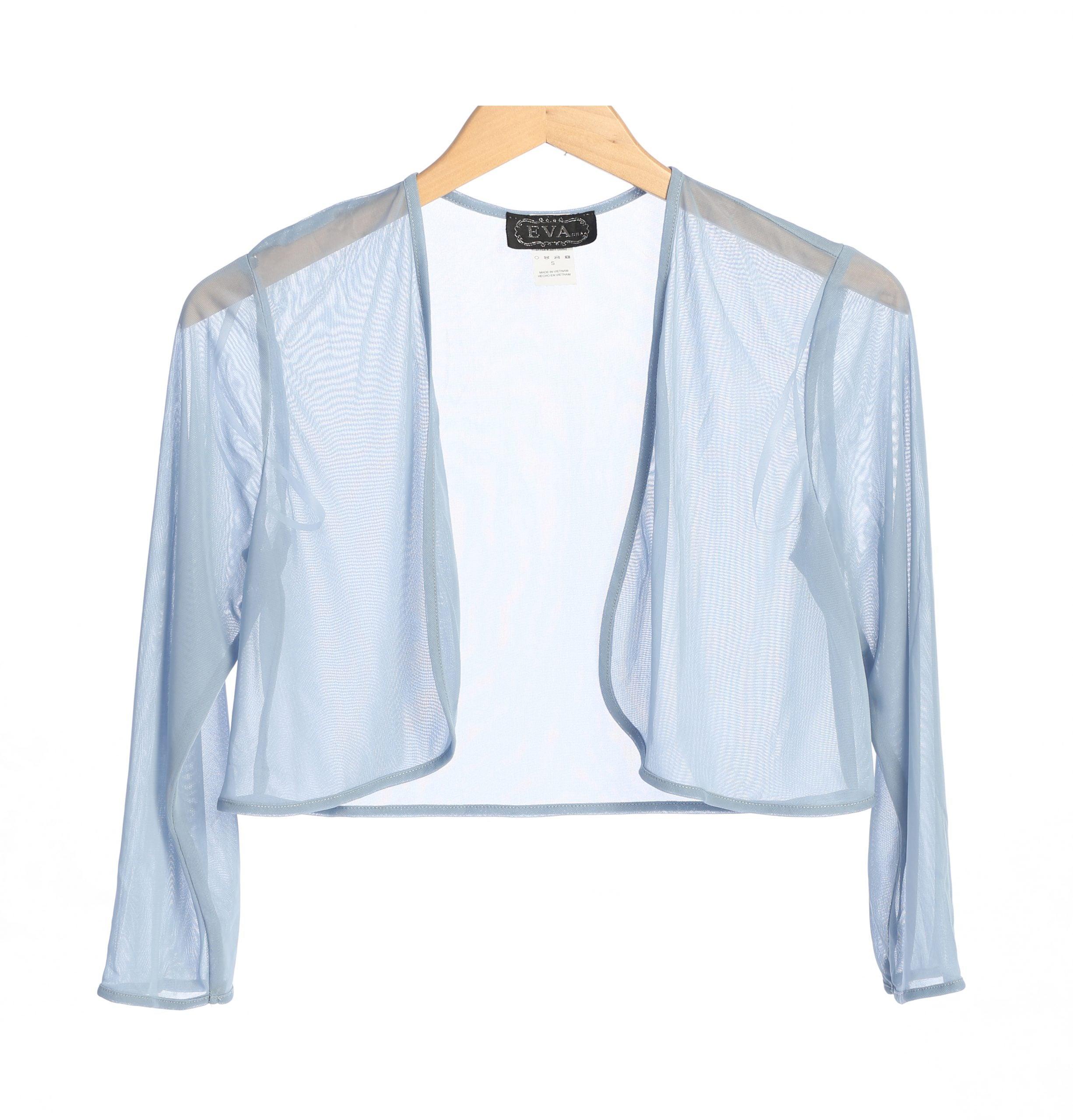 Chiffon Bolero Jacket by Eva Fashion 3277 - Image 11