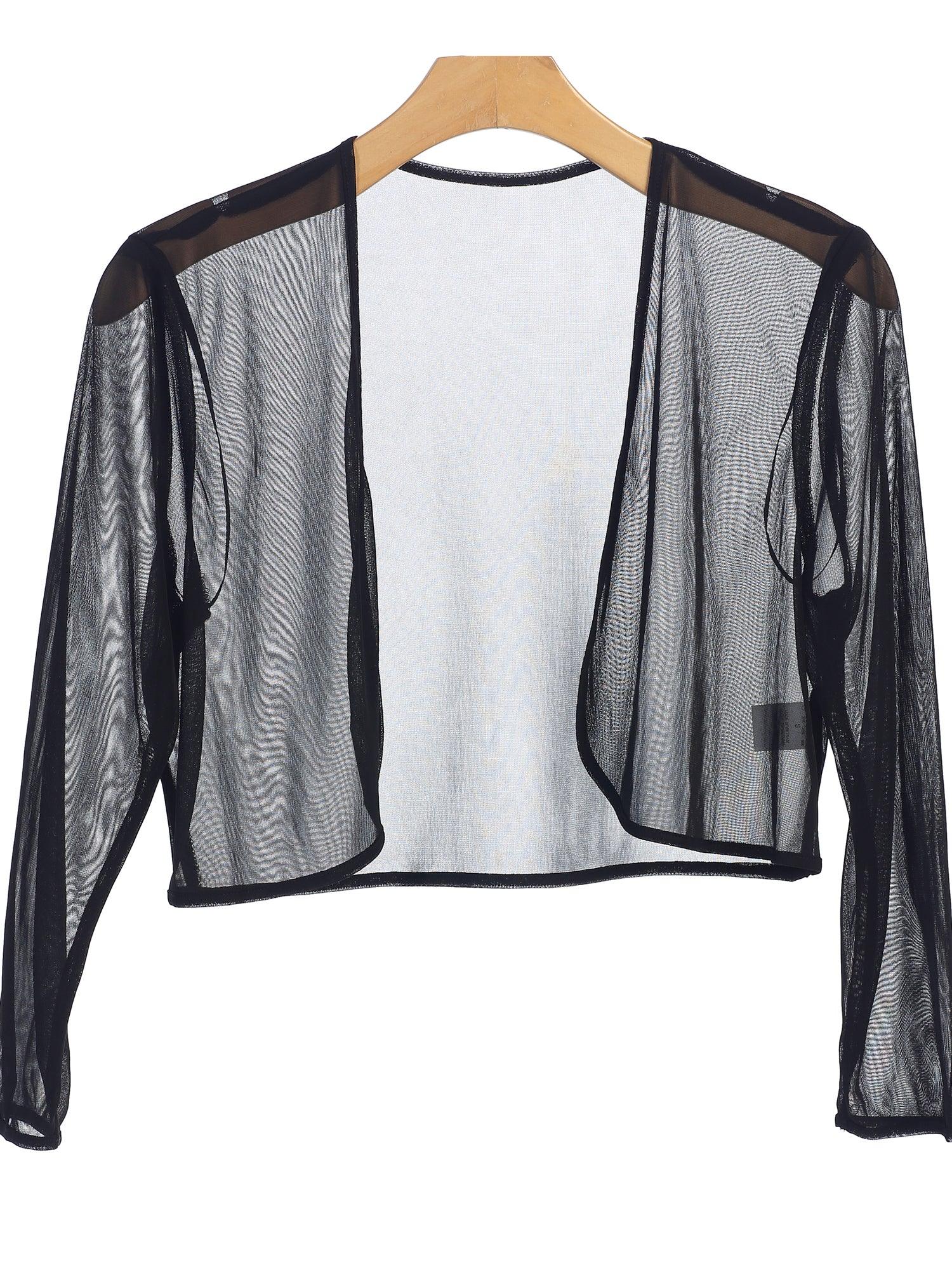 Chiffon Bolero Jacket by Eva Fashion 3277 - Image 12