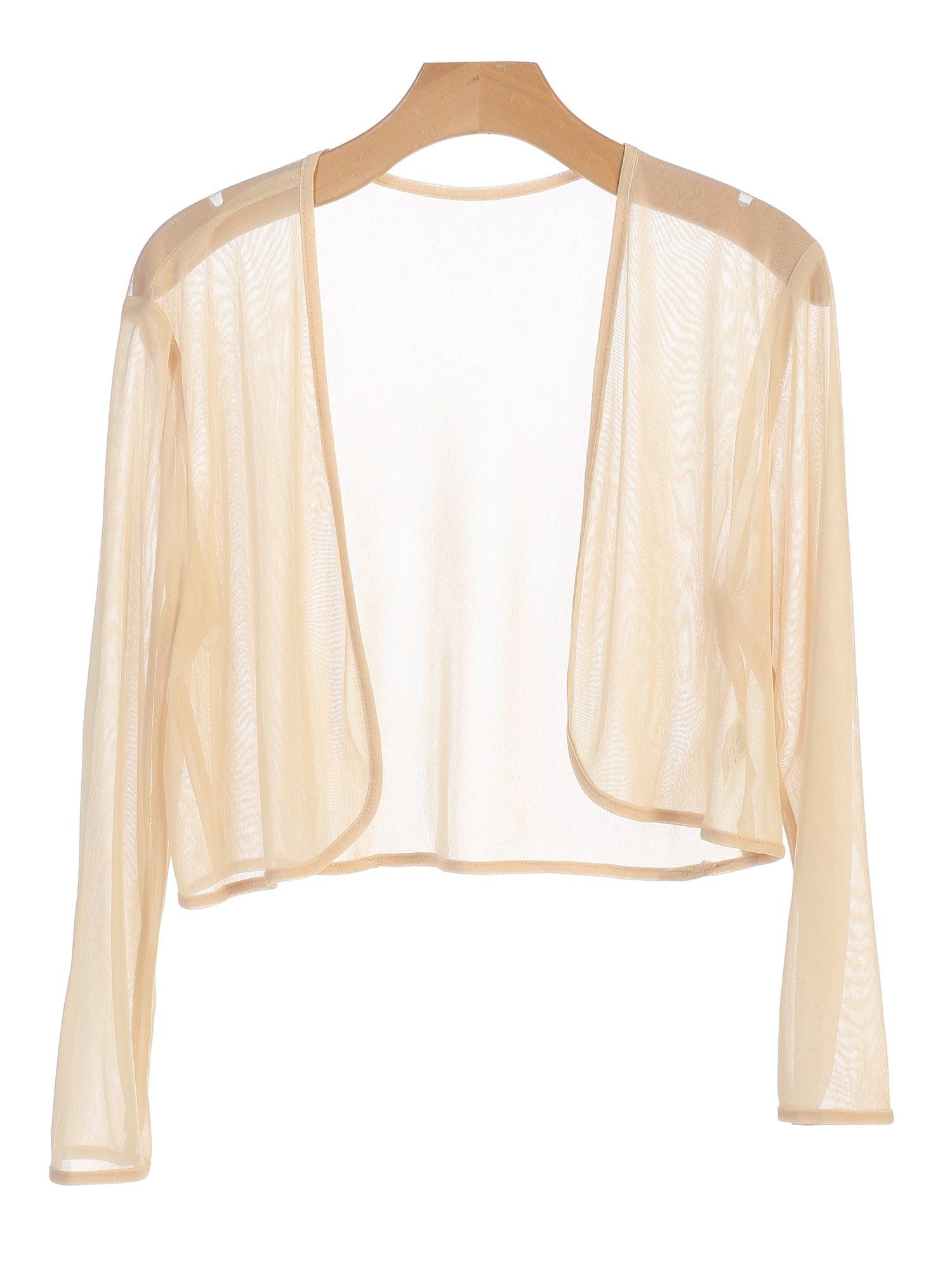 Chiffon Bolero Jacket by Eva Fashion 3277 - Image 4