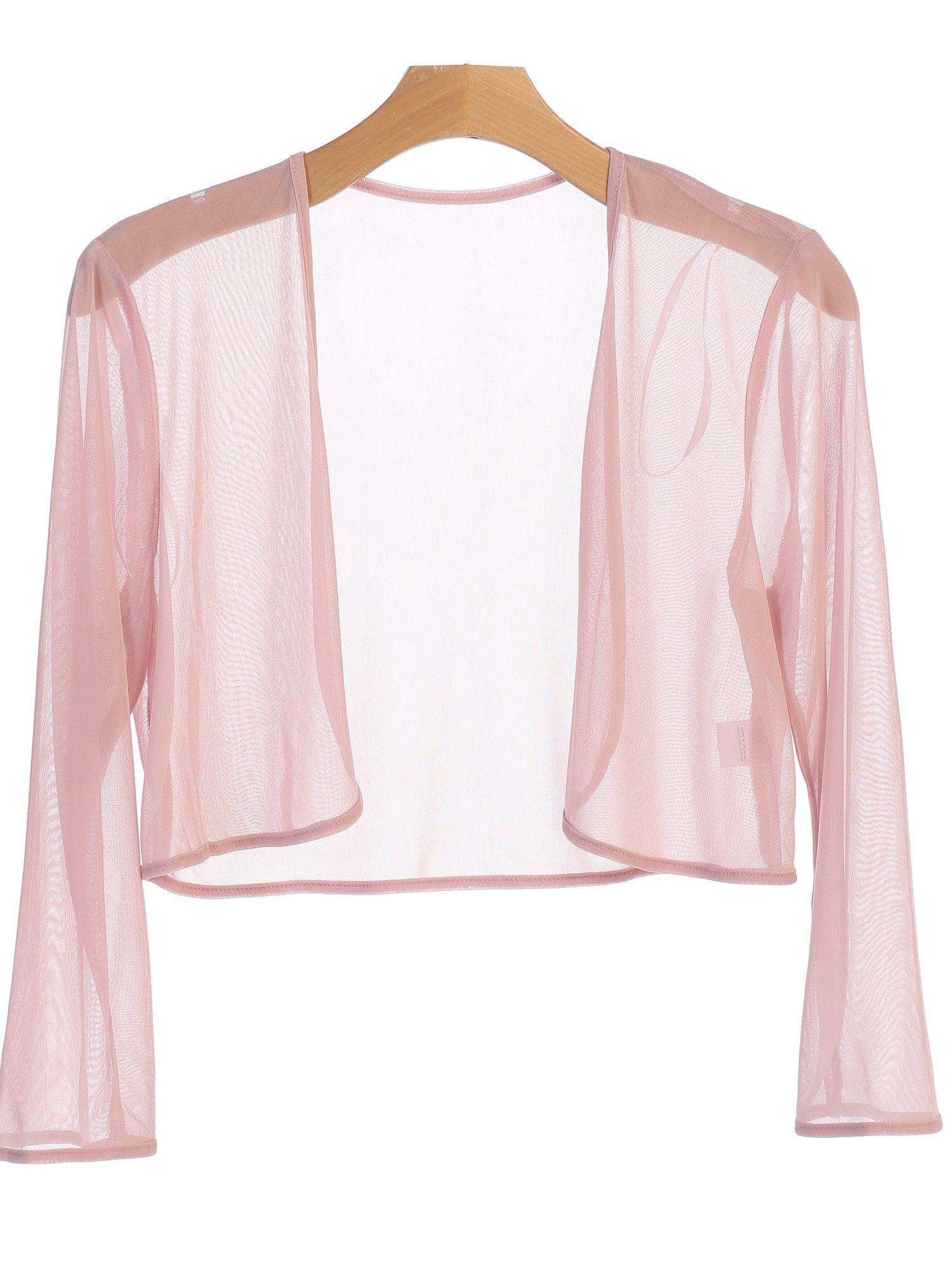 Chiffon Bolero Jacket by Eva Fashion 3277 - Image 9