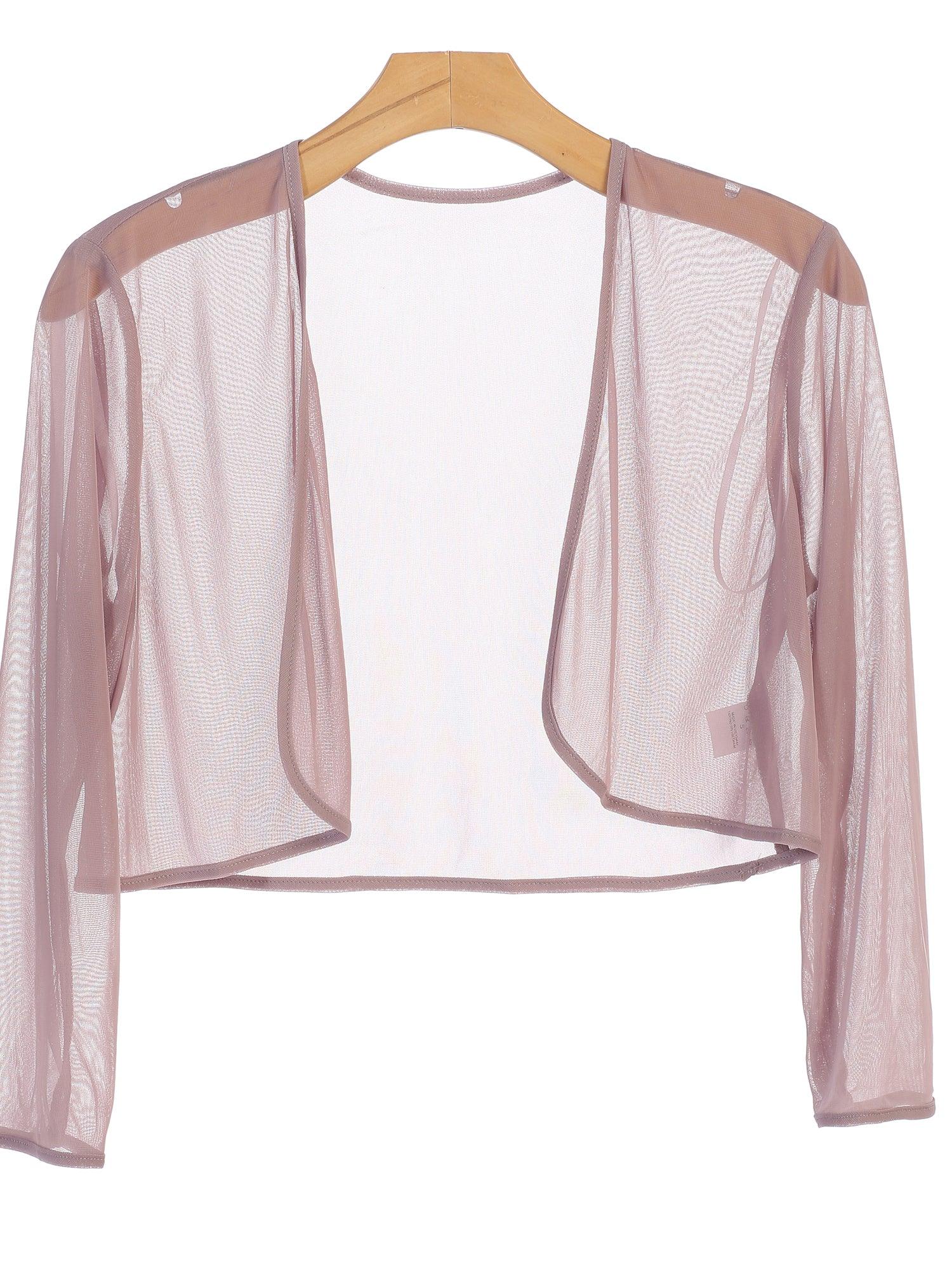 Chiffon Bolero Jacket by Eva Fashion 3277 - Image 5