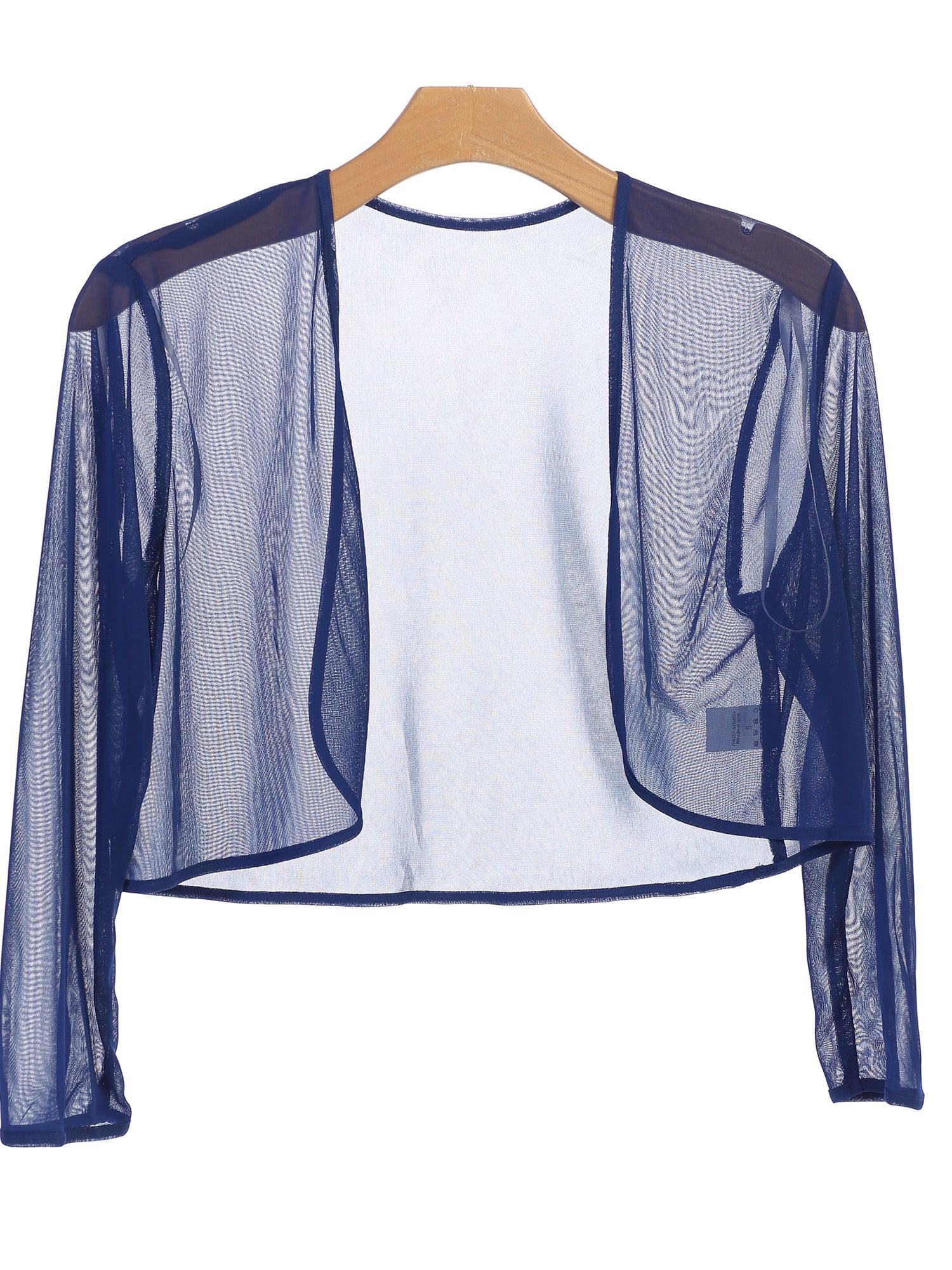 Chiffon Bolero Jacket by Eva Fashion 3277 - Image 7