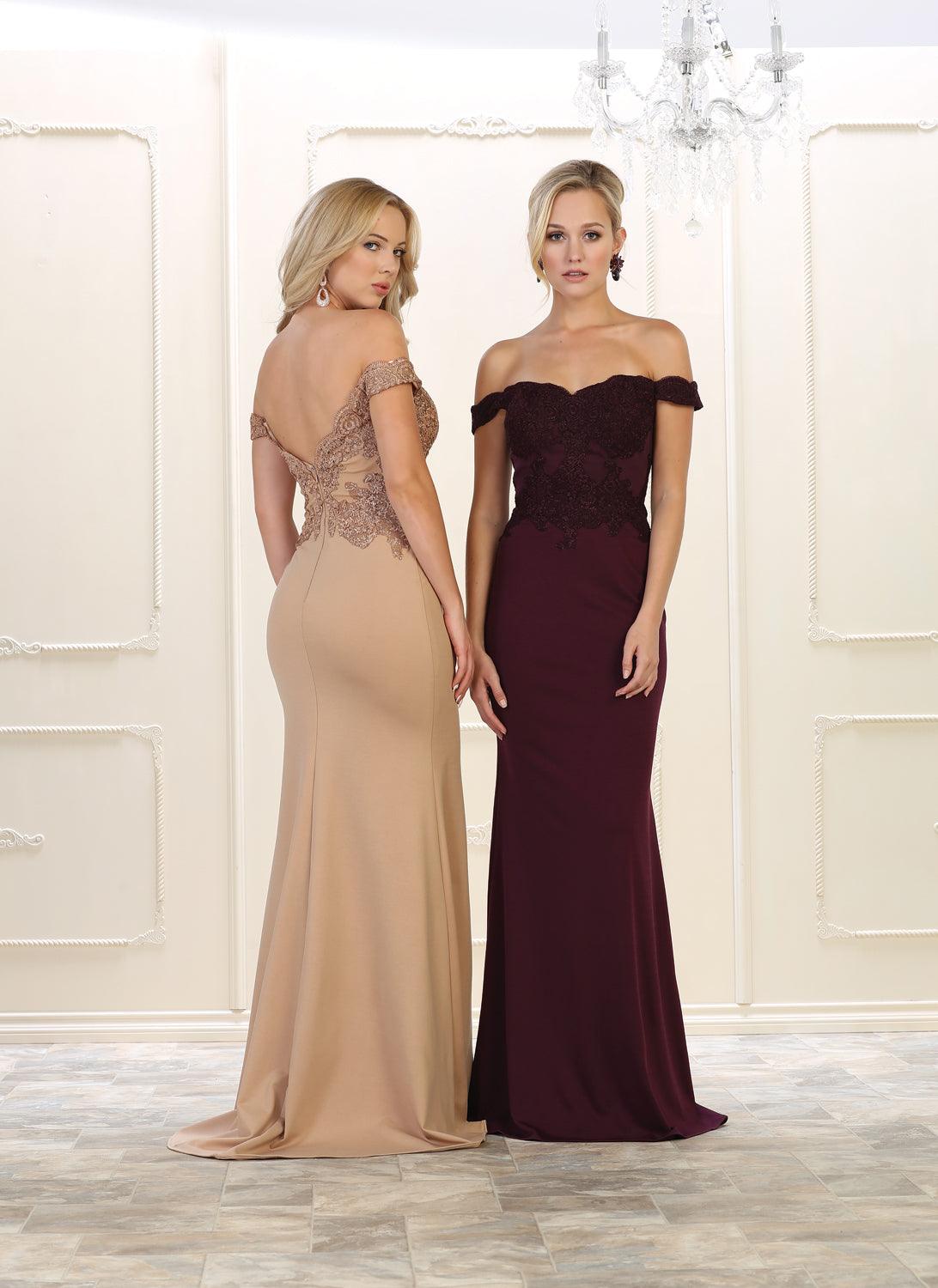 Formal Prom Dress Plus Size Long Evening Gown - Image 4