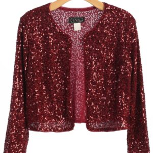 Formal Sequins Bolero Evening Jacket