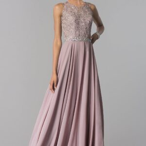 Long Bridesmaid Prom Dress Formal