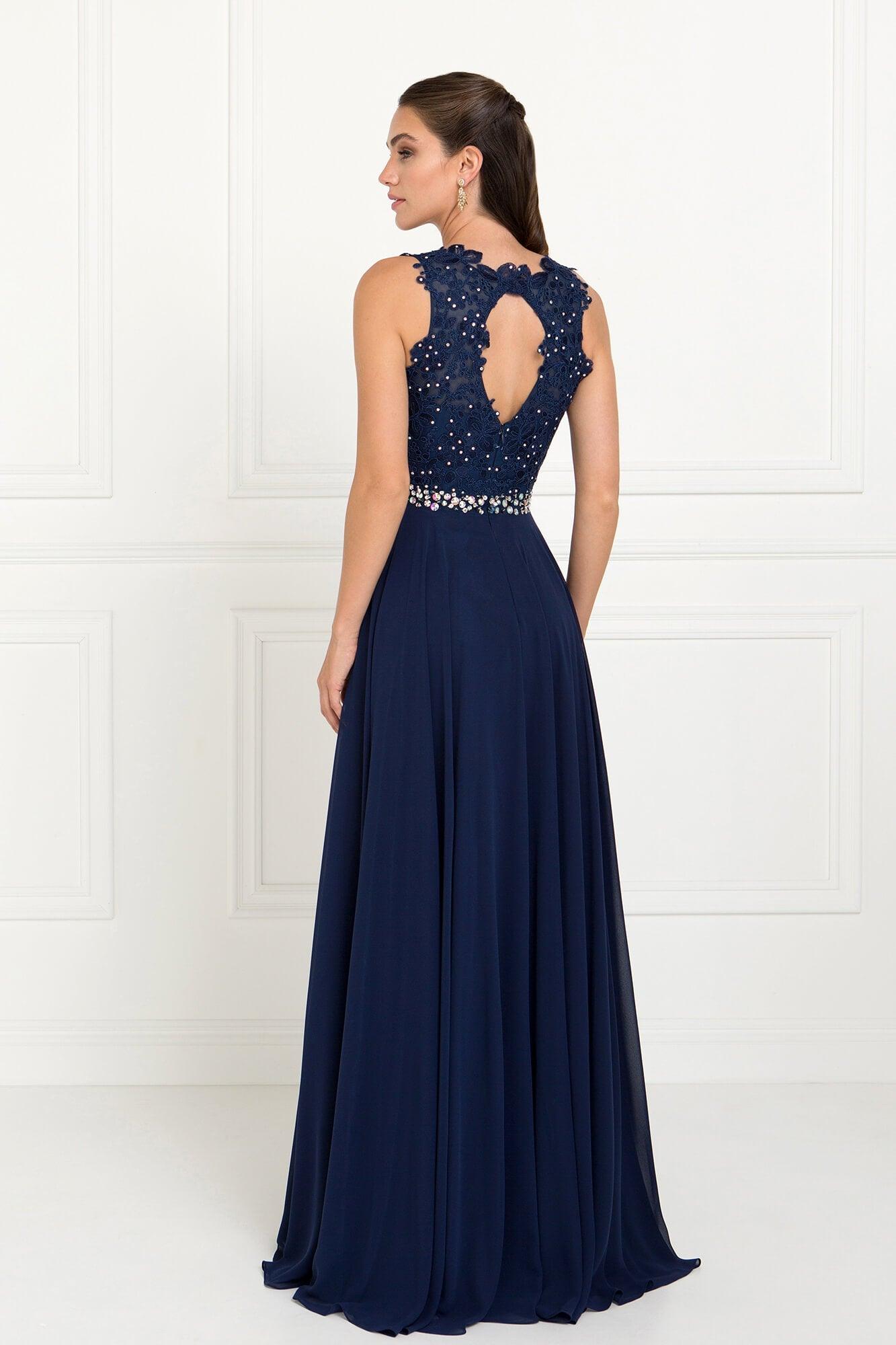 Long Bridesmaid Prom Dress Formal - Image 4