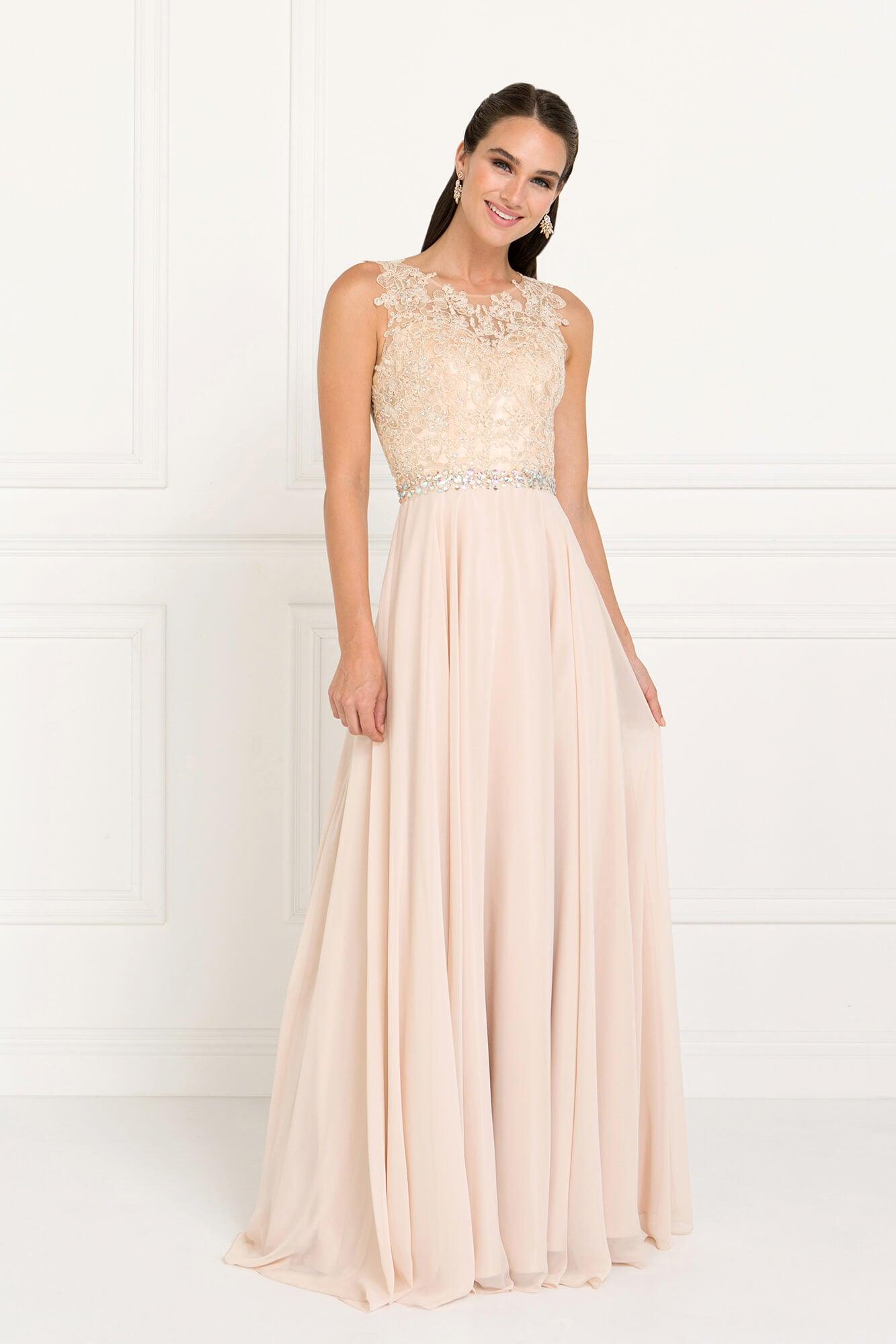 Long Bridesmaid Prom Dress Formal - Image 5