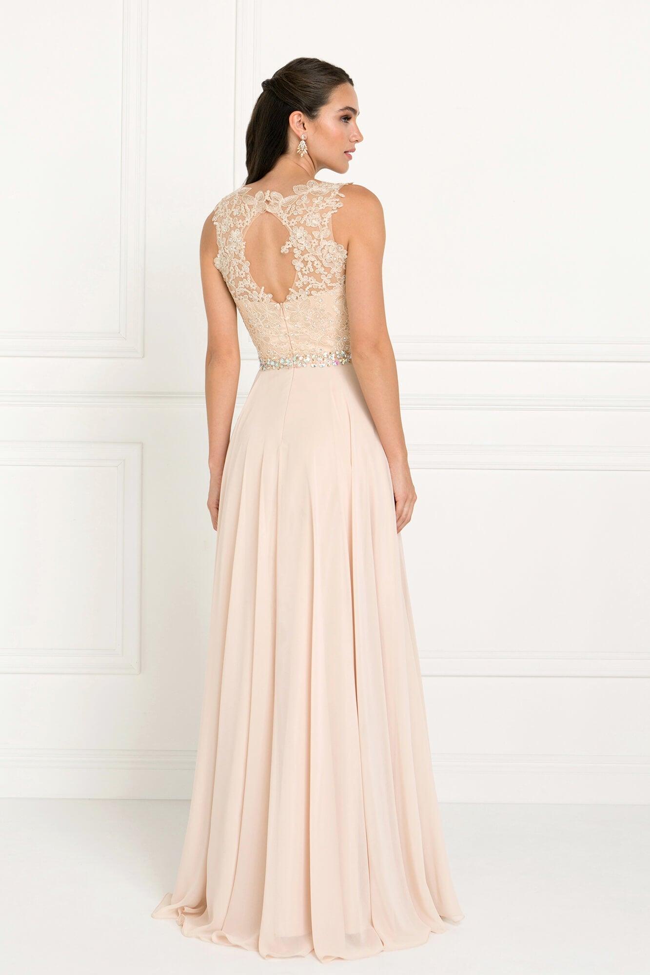 Long Bridesmaid Prom Dress Formal - Image 6