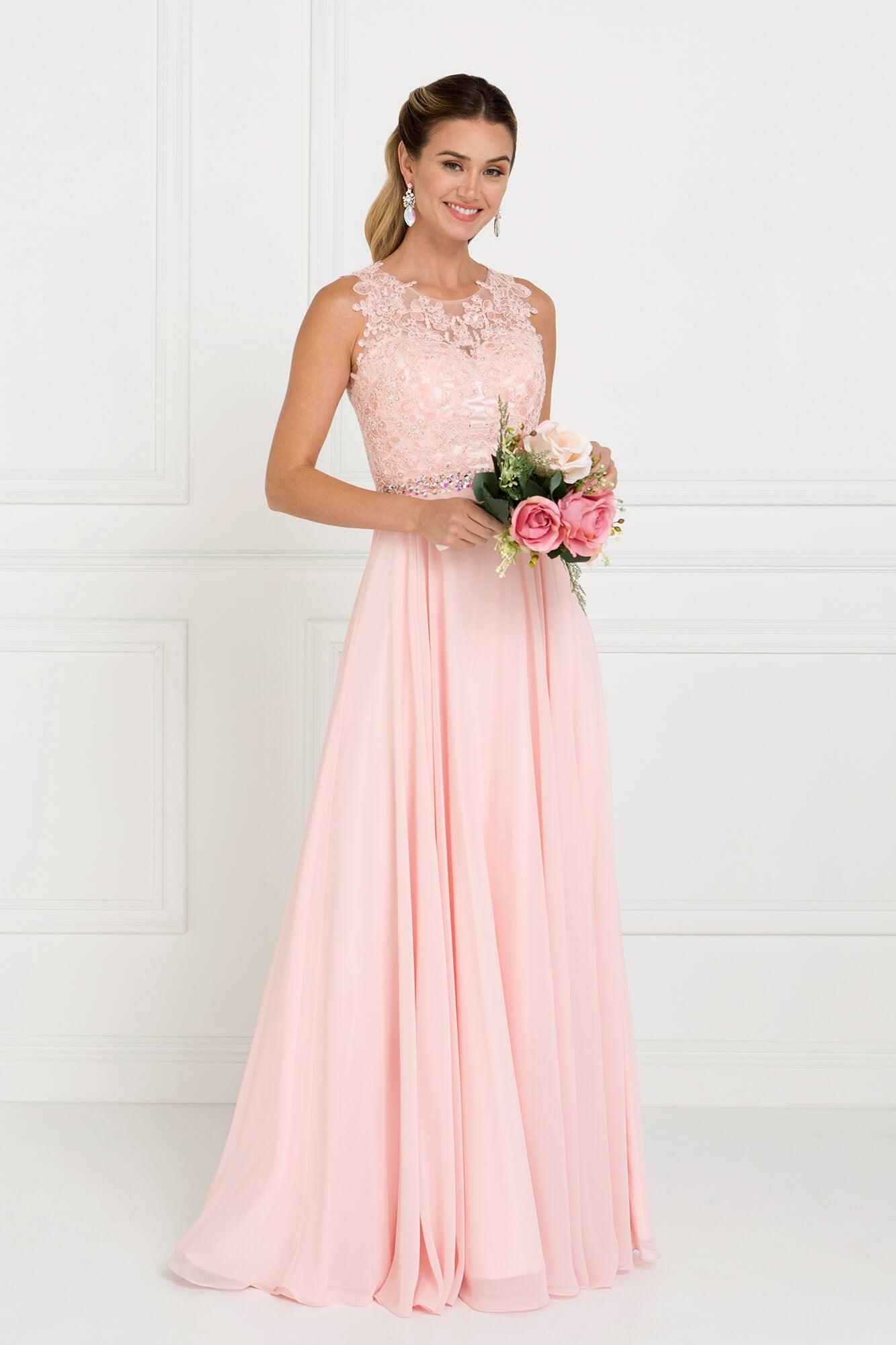 Long Bridesmaid Prom Dress Formal - Image 8