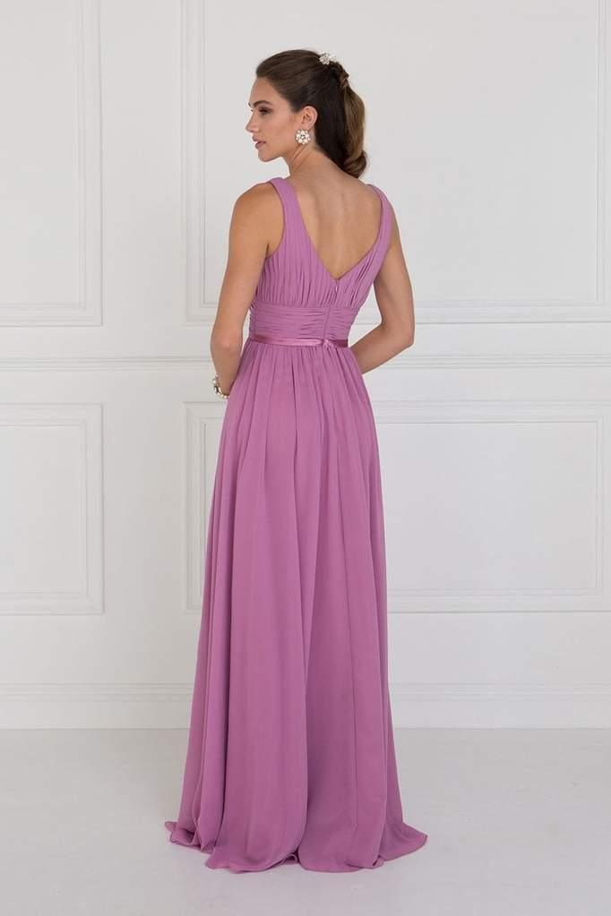 Long Bridesmaids Dress Formal Prom Gown - Image 2