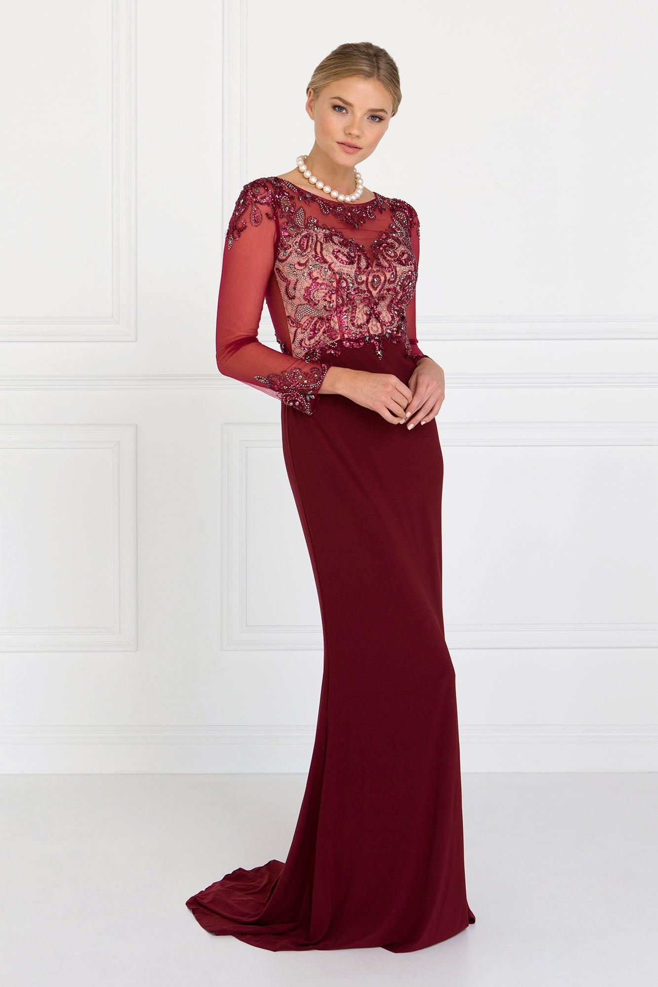 Long Evening Gown Mother of the Bride Dress - Image 4