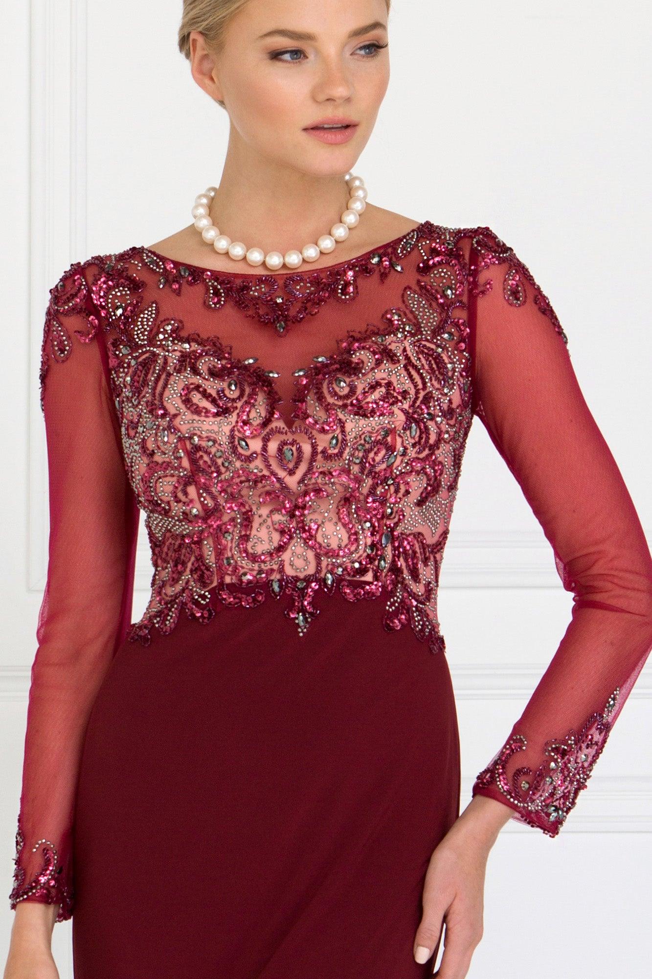 Long Evening Gown Mother of the Bride Dress - Image 5