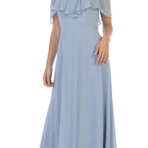 Long Formal Bridesmaids Off Shoulder Prom Dress