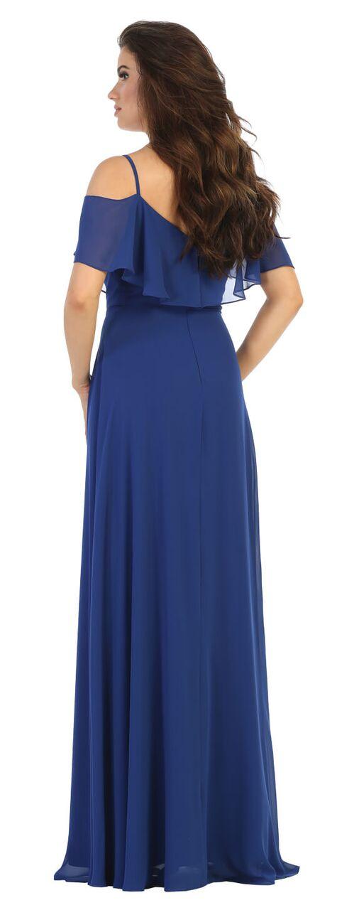 Long Formal Plus Size Bridesmaids Prom Dress - Image 4