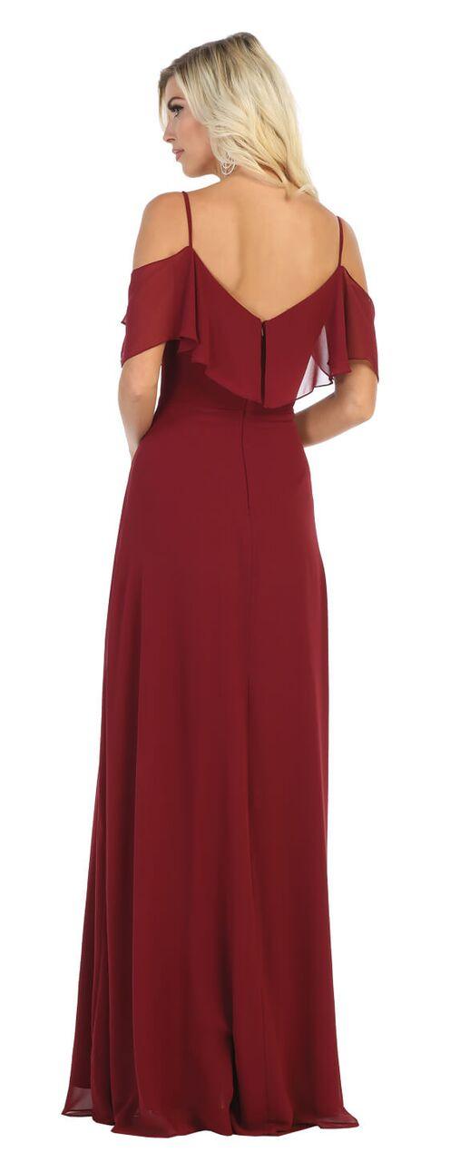 Long Formal Plus Size Bridesmaids Prom Dress - Image 6