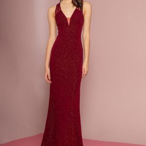 Long Formal Sleeveless Prom Open Back