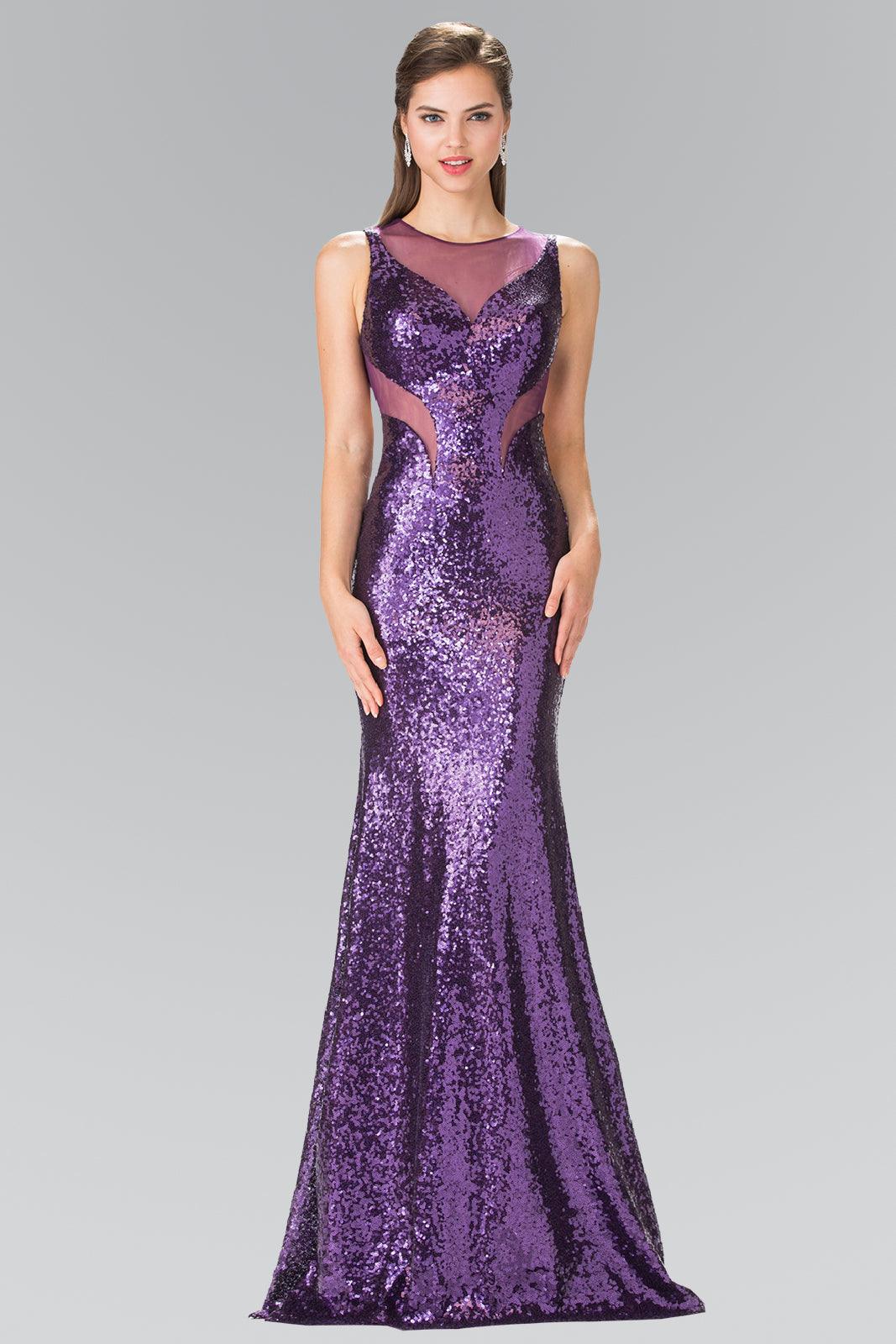 Long Fully Sequins Gown Prom Dress Formal - Image 3