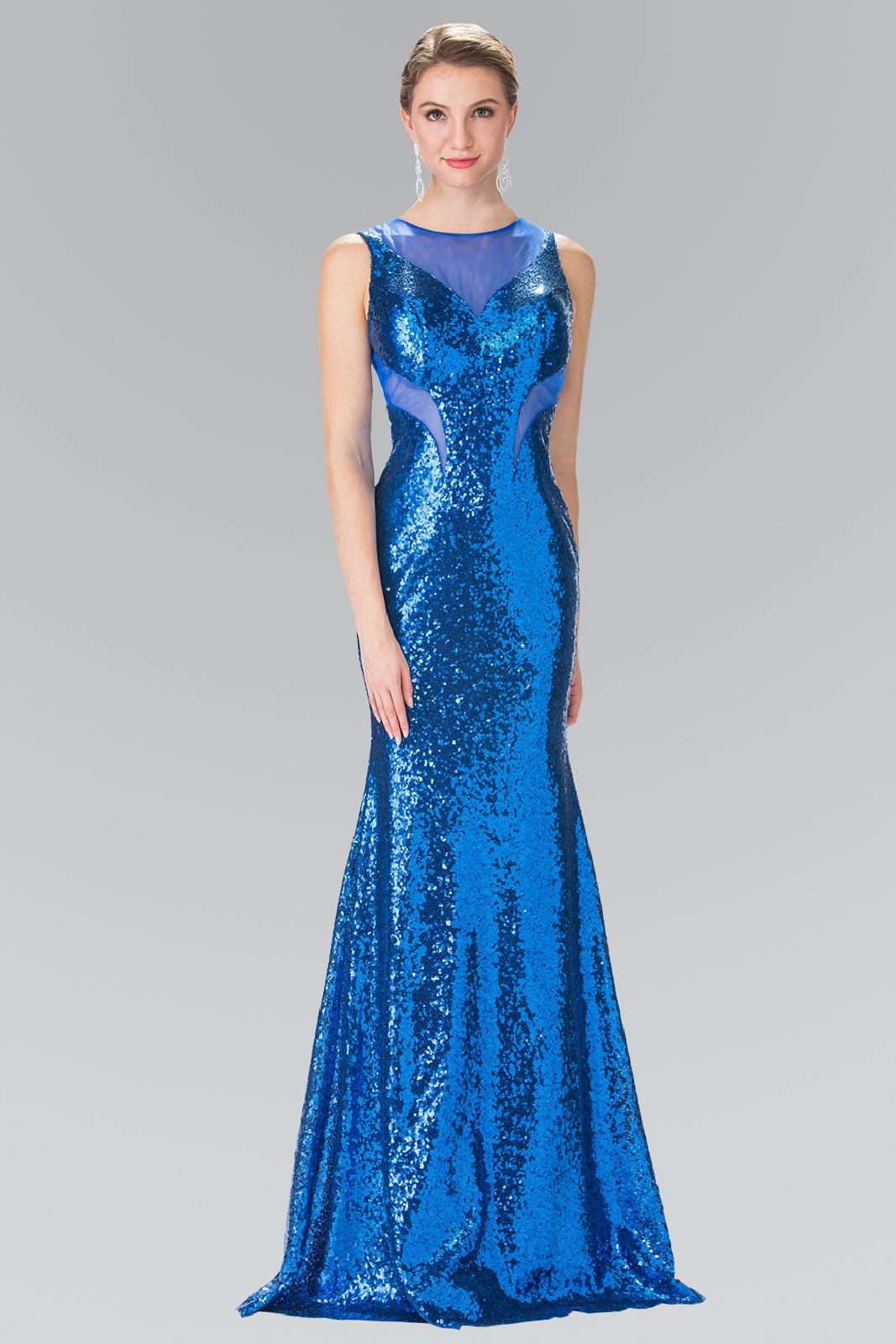 Long Fully Sequins Gown Prom Dress Formal - Image 10