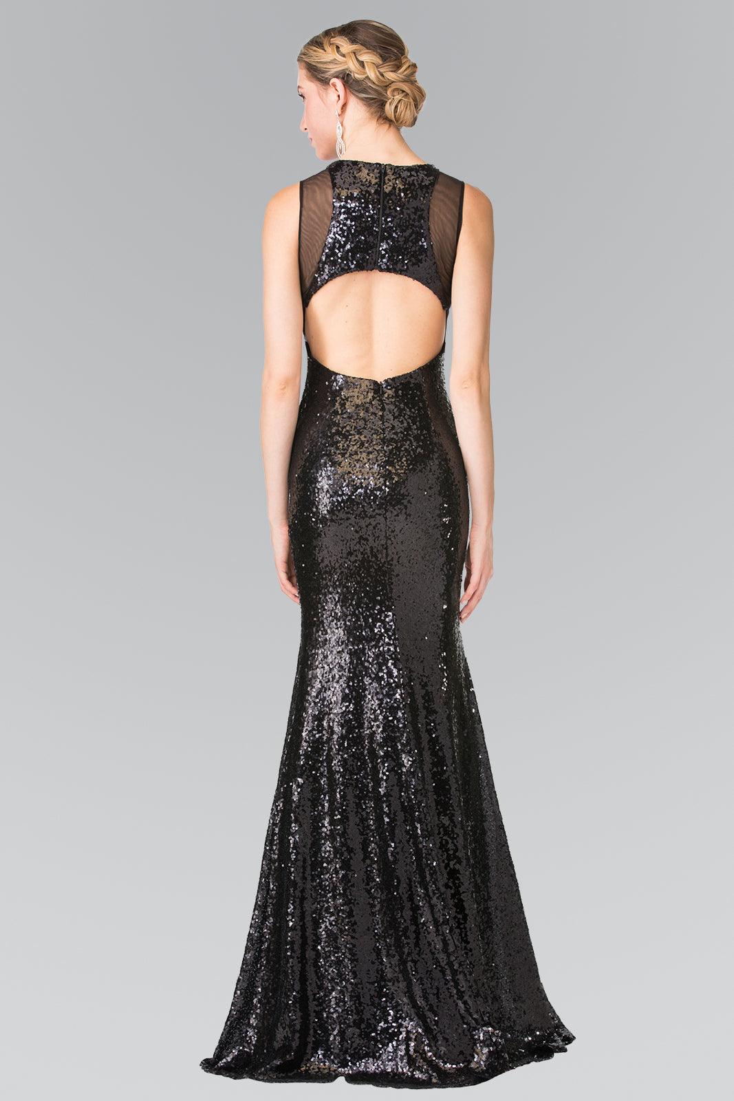 Long Fully Sequins Gown Prom Dress Formal - Image 2