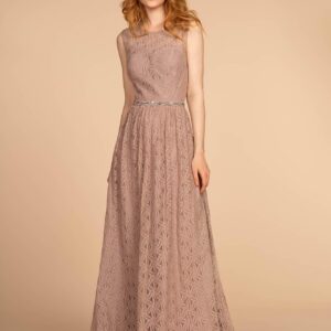 Long Lace Evening Formal Prom Dress