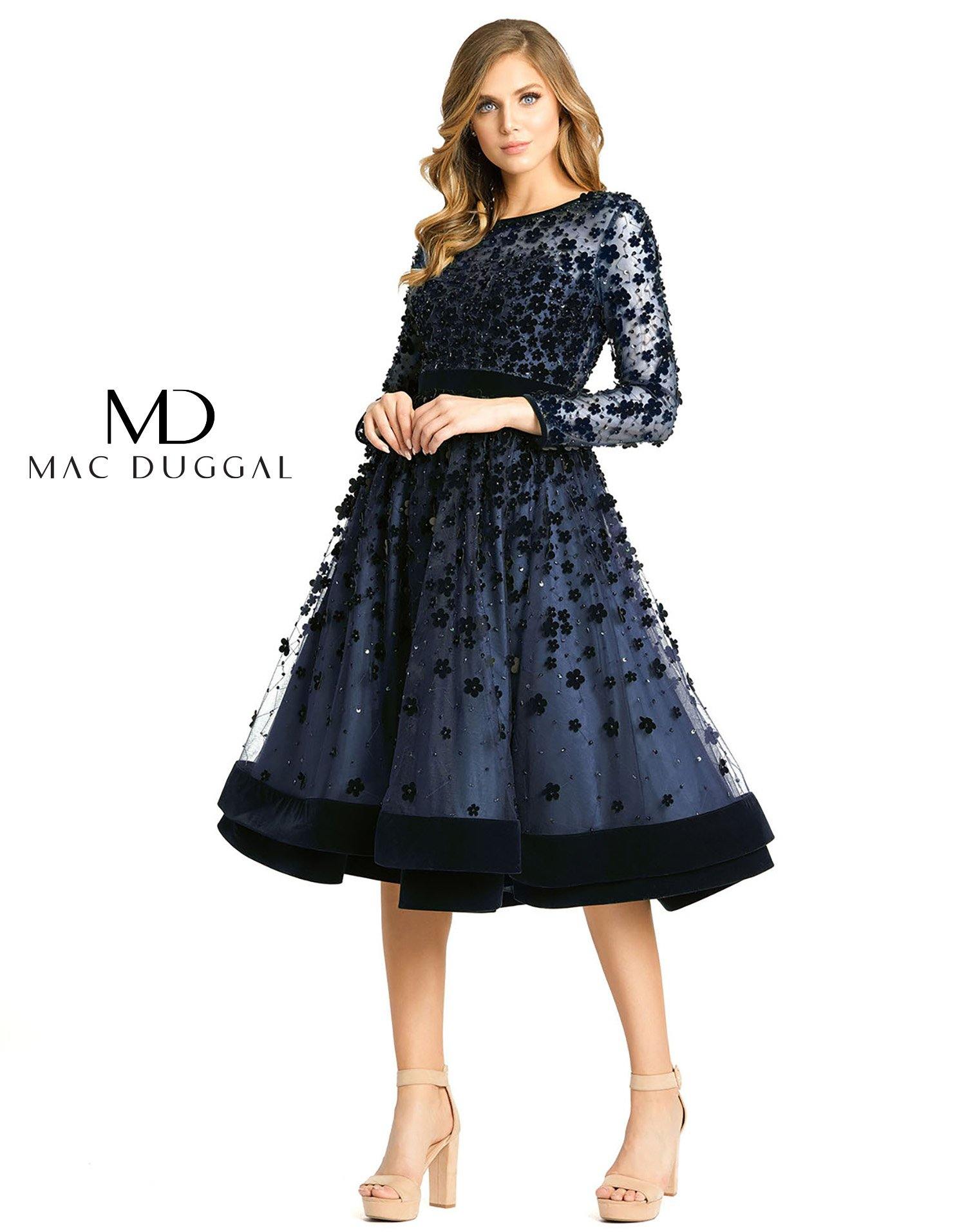 Mac Duggal 67007 Midnight 6 Sale