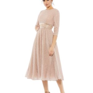 Short Long Sleeve Cocktail Dress Long Sleeves Mac Duggal 30750
