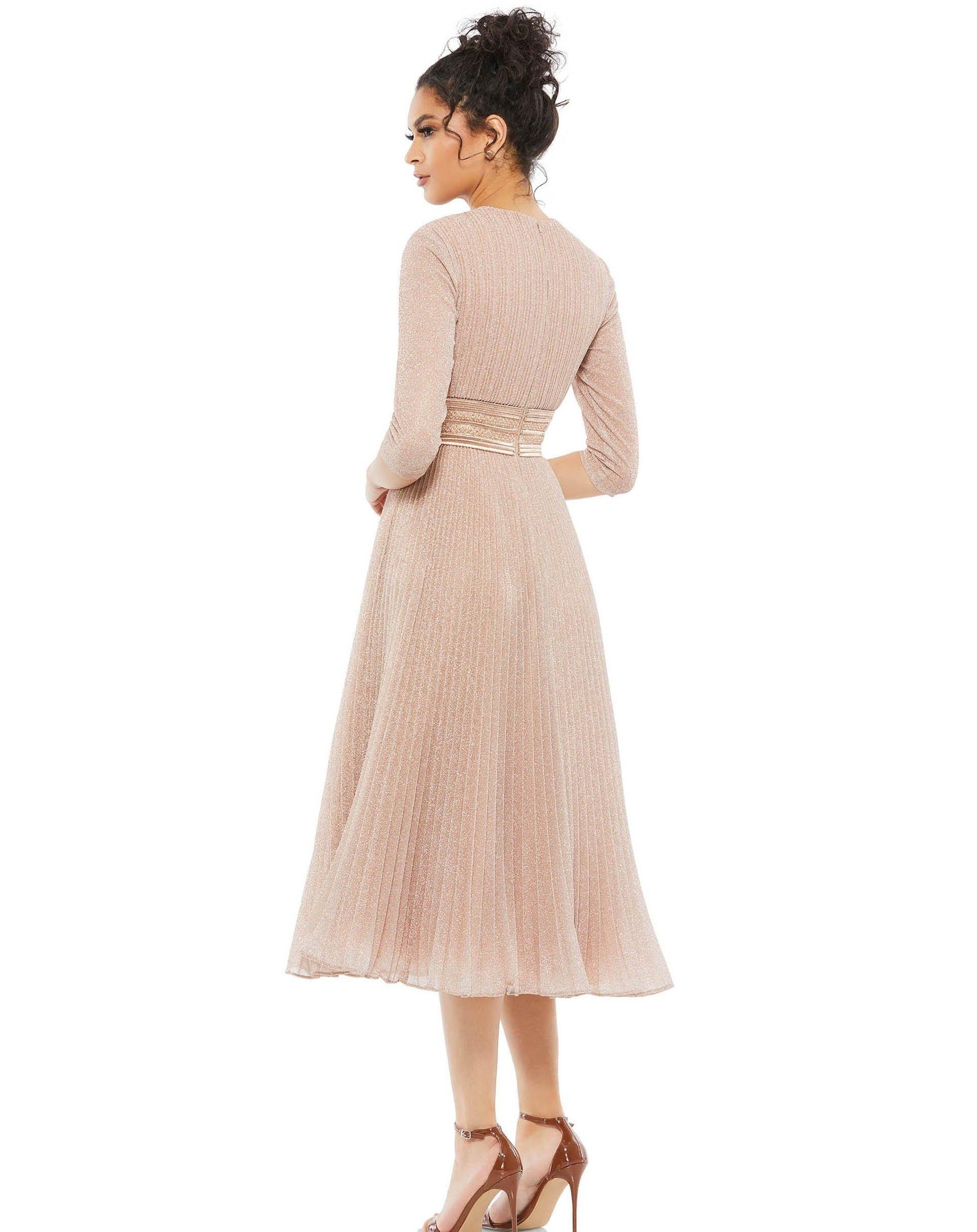 Short Long Sleeve Cocktail Dress Long Sleeves Mac Duggal 30750 - Image 2