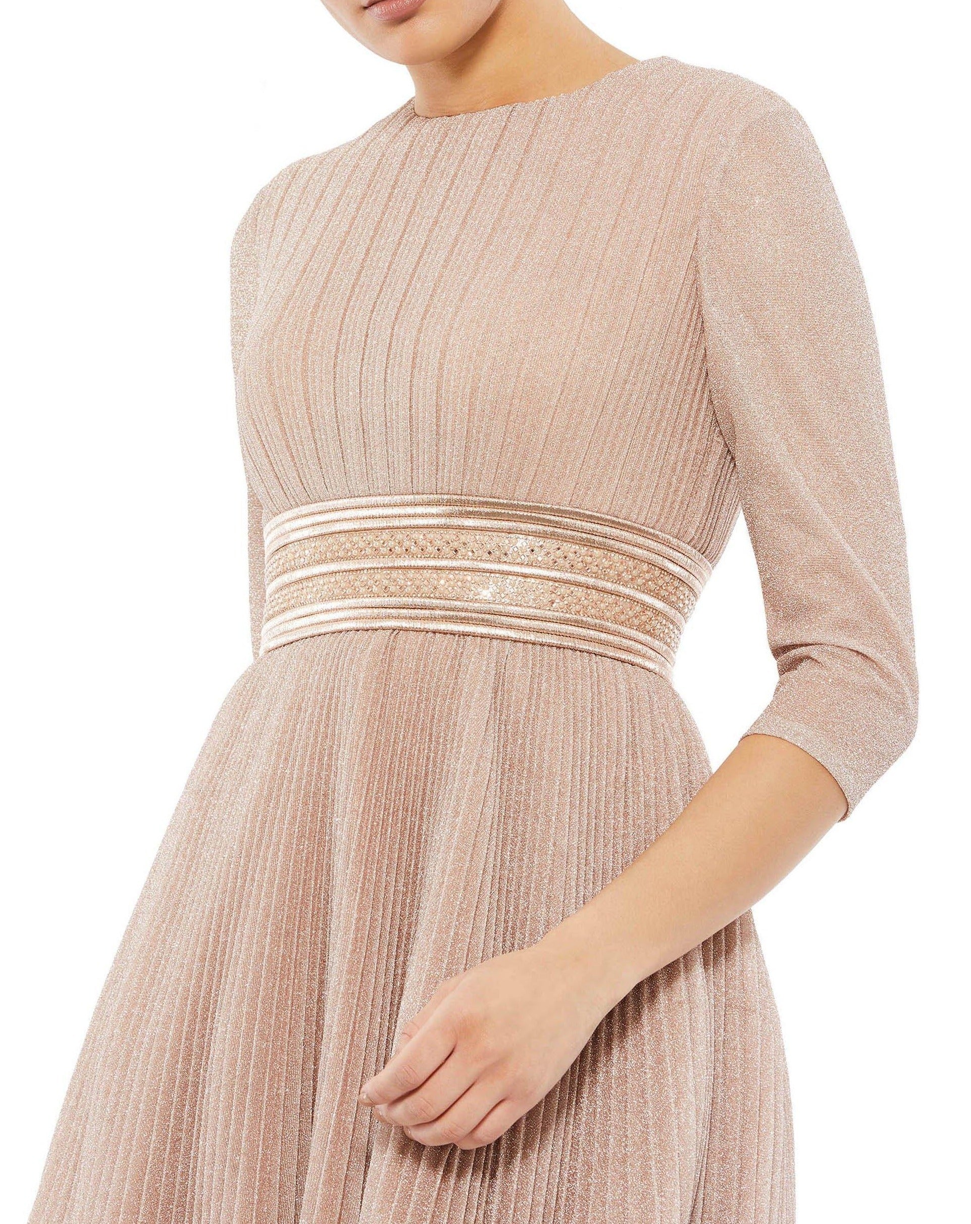 Short Long Sleeve Cocktail Dress Long Sleeves Mac Duggal 30750 - Image 3