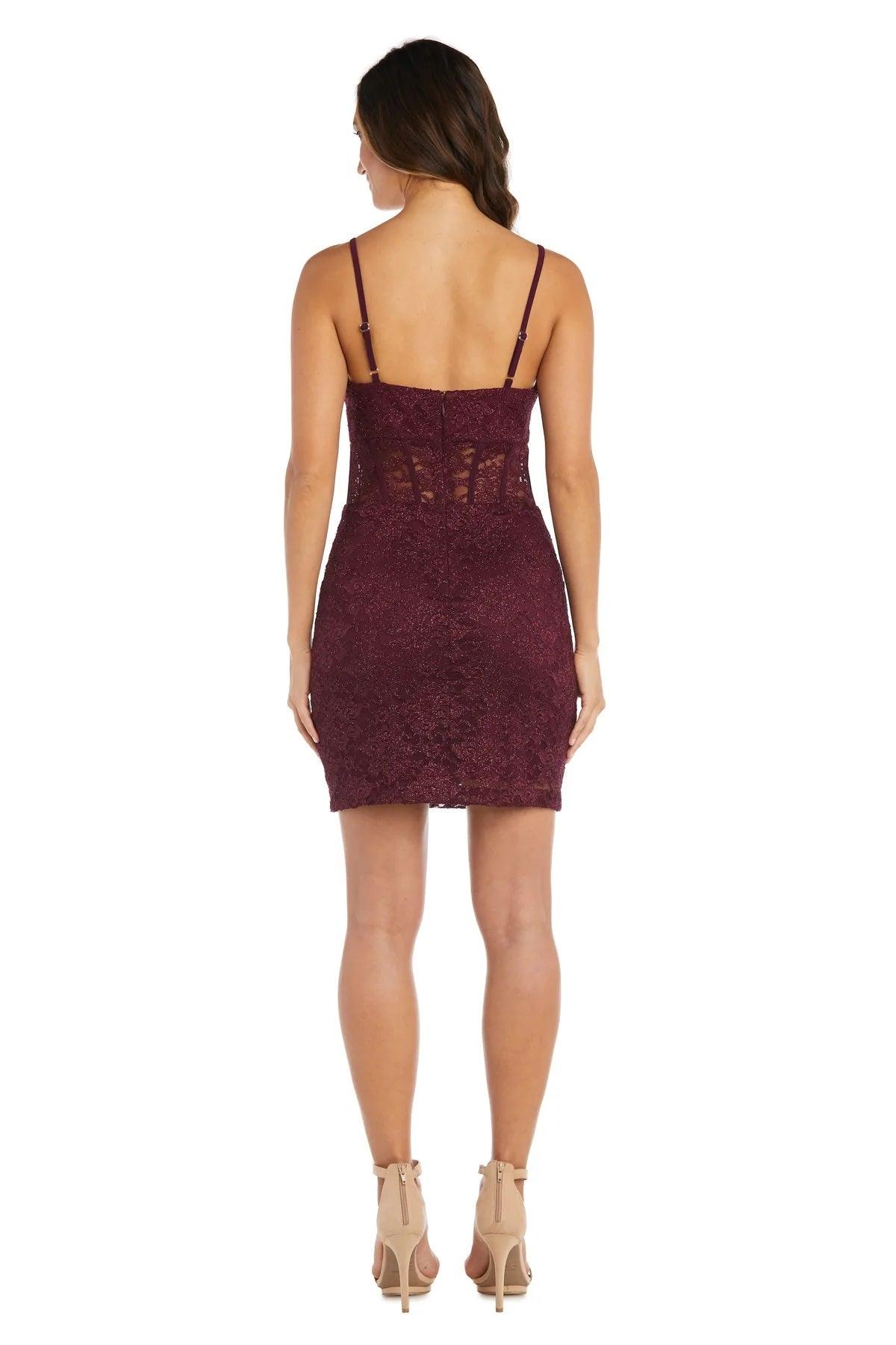 Morgan & Co 12976 Short Cocktail Homecoming Dress - Image 13