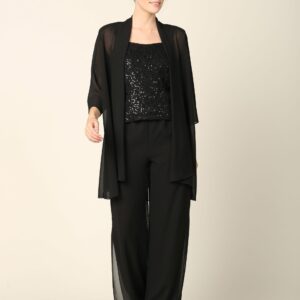 Mother of the Bride Formal Jacket Pant Suit