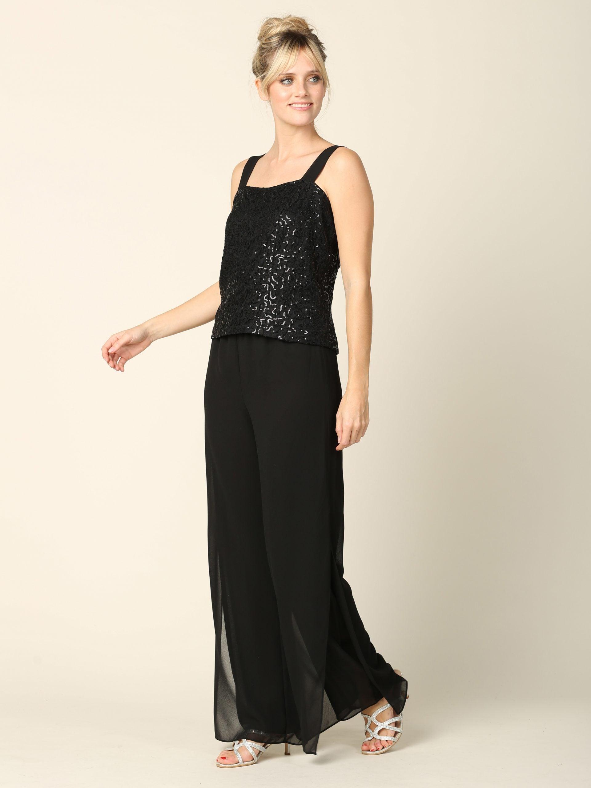 Mother of the Bride Formal Jacket Pant Suit - Image 2
