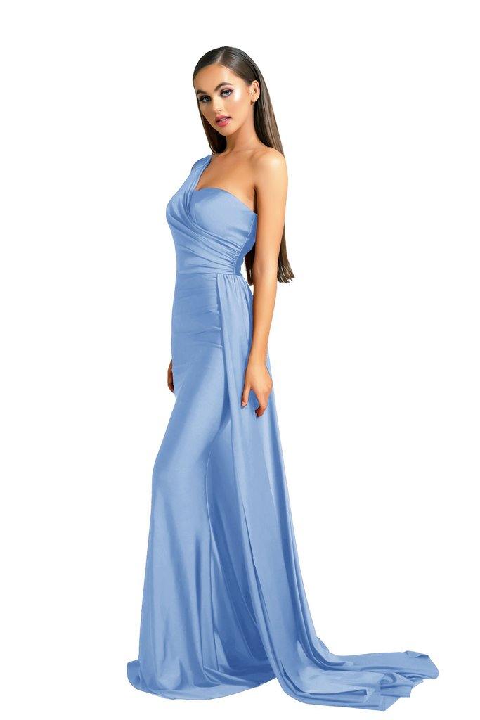 Portia And Scarlett 6321 Long Single Shoulder Prom Dress - Image 30