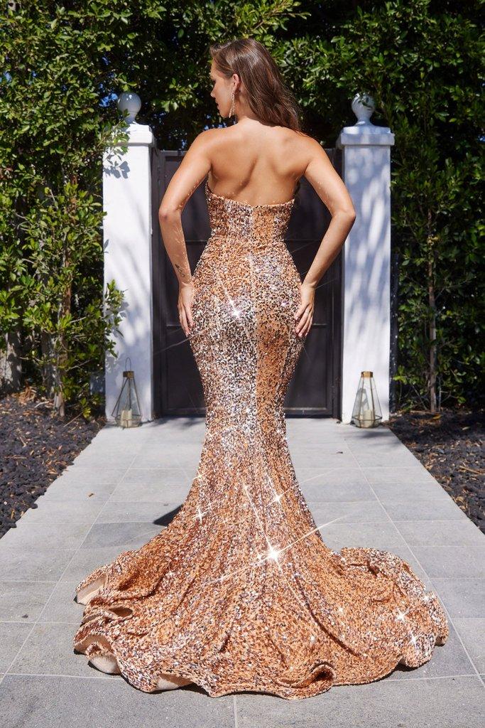 Portia And Scarlett 21208 Strapless Long Prom Dress - Image 13