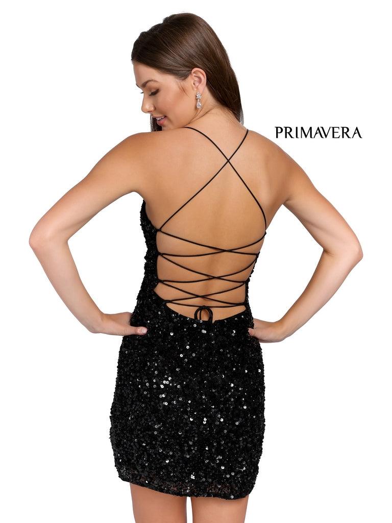 Sexy Fitted Short Prom Dress by Primavera Couture 3891 - Image 7