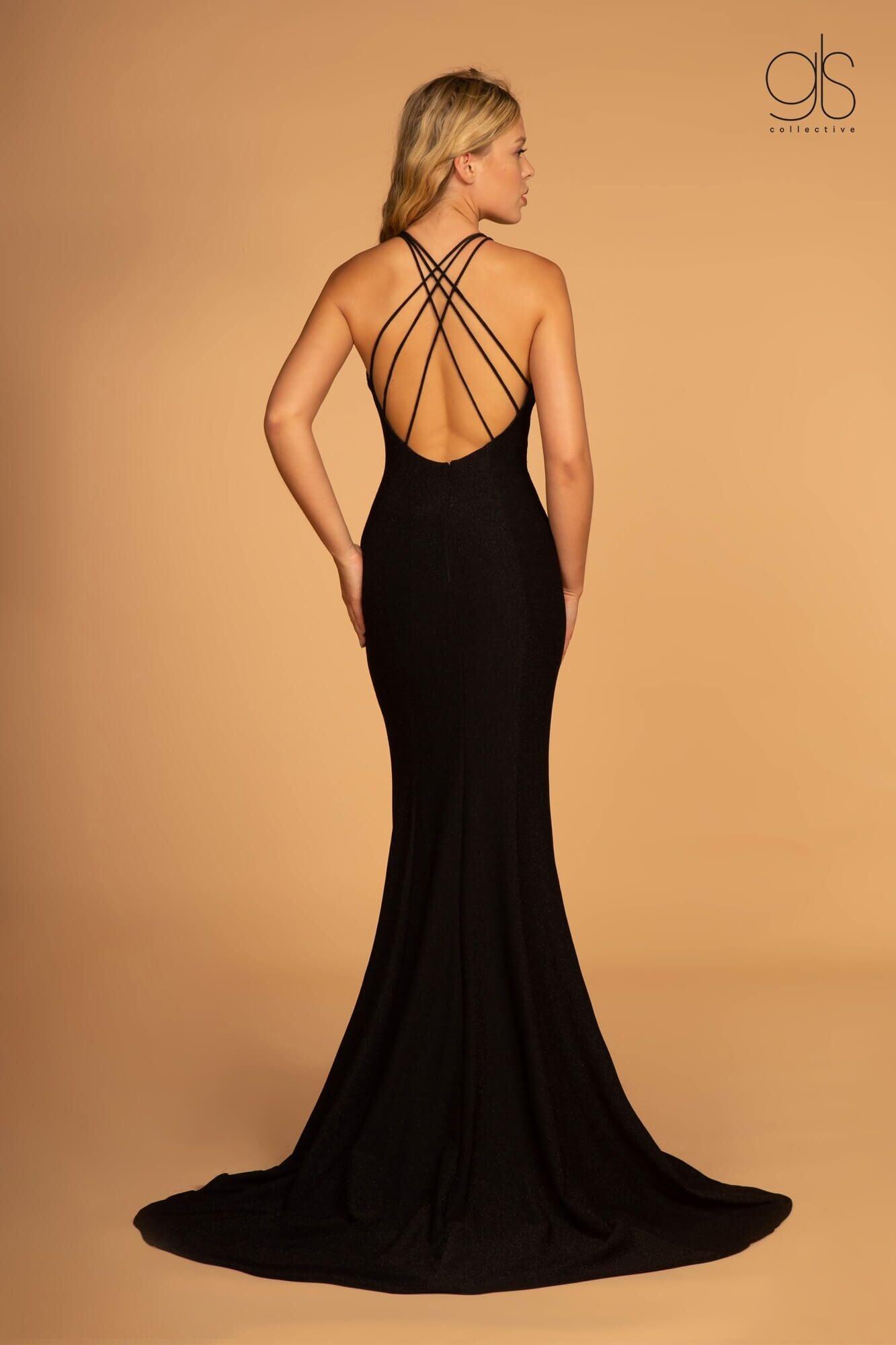 Prom Long Open Back Mermaid Evening Dress - Image 2